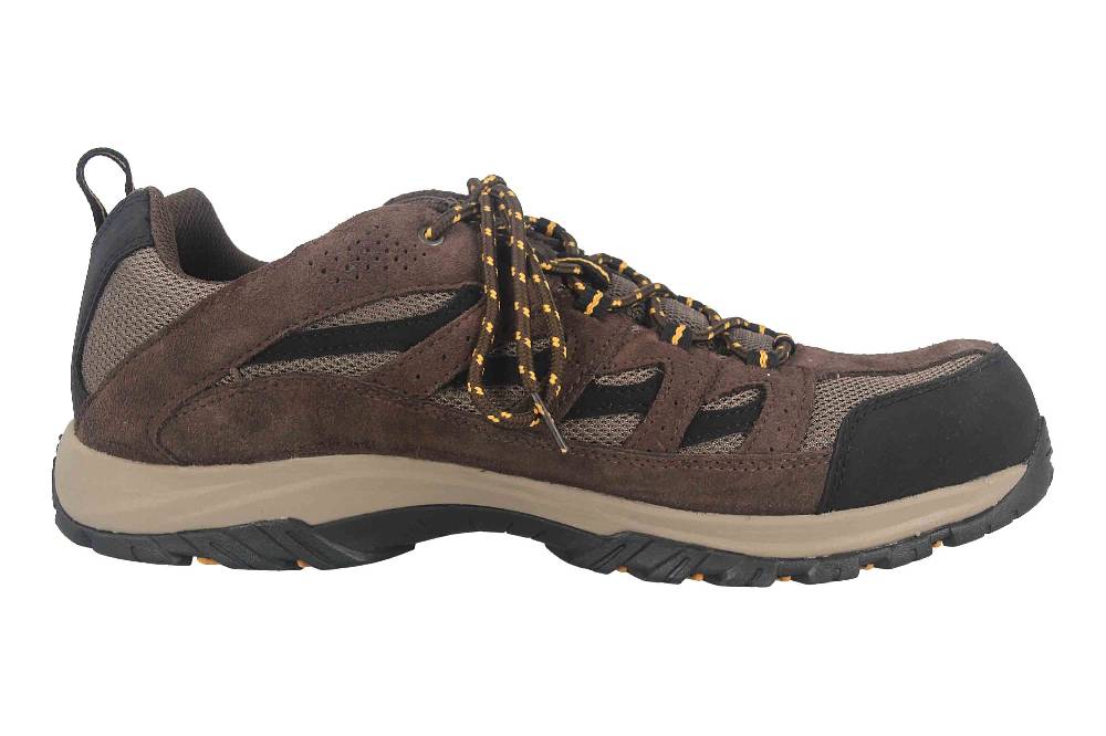 Columbia CRESTWOOD™ WP Trekkingschuhe In Übergrößen Braun BM 5372-255 Große Herrenschuhe