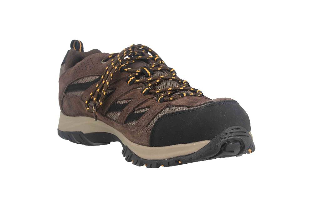 Columbia CRESTWOOD™ WP Trekkingschuhe In Übergrößen Braun BM 5372-255 Große Herrenschuhe