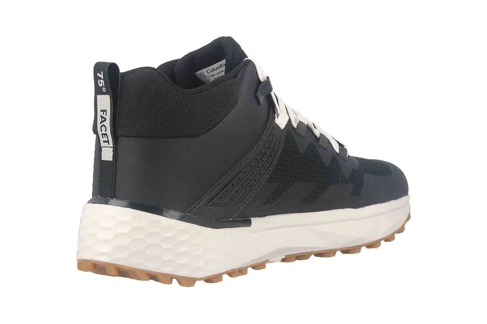 Columbia FACET™ 75 MID OUTDRY™ Trekkingschuhe In Übergrößen Schwarz BM 7615-010 Große Herrenschuhe