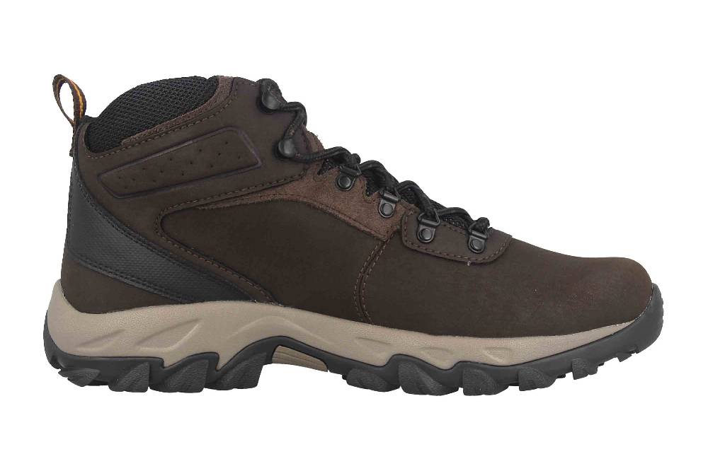 Columbia NEWTON RIDGE™ PLUS II WATERPROOF Trekkingschuhe In Übergrößen Braun BM 3970-231 Große Herrenschuhe