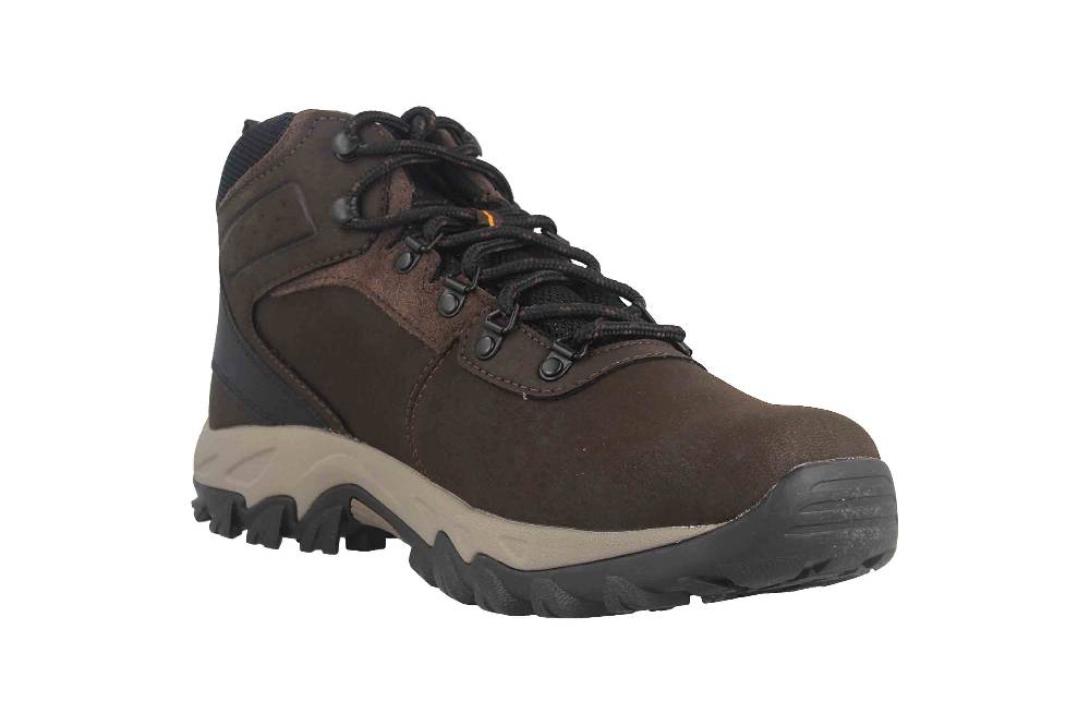 Columbia NEWTON RIDGE™ PLUS II WATERPROOF Trekkingschuhe In Übergrößen Braun BM 3970-231 Große Herrenschuhe