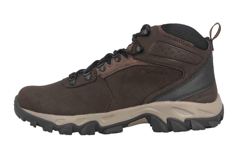 Columbia NEWTON RIDGE™ PLUS II WATERPROOF Trekkingschuhe In Übergrößen Braun BM 3970-231 Große Herrenschuhe