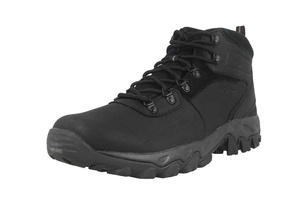 Columbia NEWTON RIDGE™ PLUS II WATERPROOF Trekkingschuhe In Übergrößen Schwarz BM 3970-011 Große Herrenschuhe