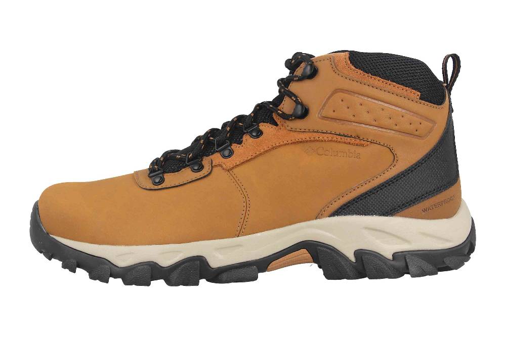 Columbia NEWTON RIDGE™ PLUS II WATERPROOF Trekkingschuhe In Übergrößen Braun BM 3970-289 Große Herrenschuhe