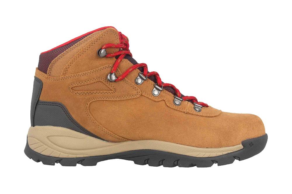 Columbia NEWTON RIDGE™ PLUS WATERPROOF AMPED Trekkingschuhe In Übergrößen Braun BM 4552-286 Große Damenschuhe