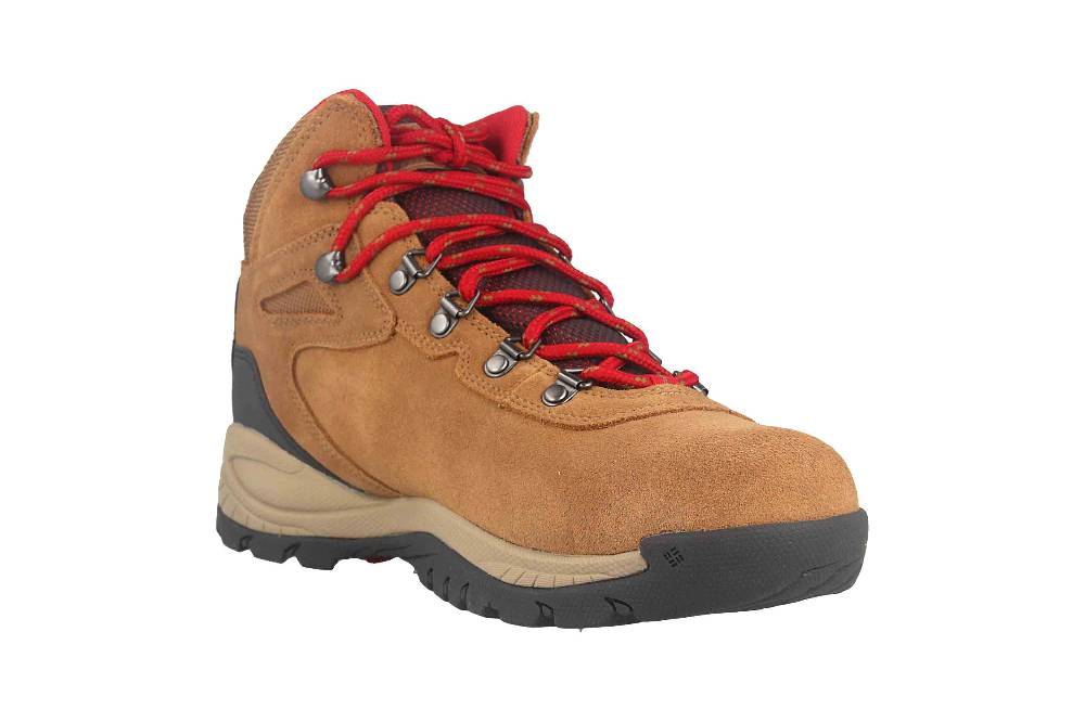 Columbia NEWTON RIDGE™ PLUS WATERPROOF AMPED Trekkingschuhe In Übergrößen Braun BM 4552-286 Große Damenschuhe