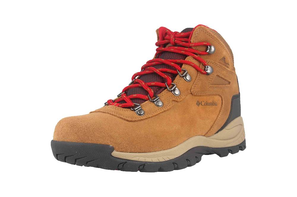 Columbia NEWTON RIDGE™ PLUS WATERPROOF AMPED Trekkingschuhe In Übergrößen Braun BM 4552-286 Große Damenschuhe