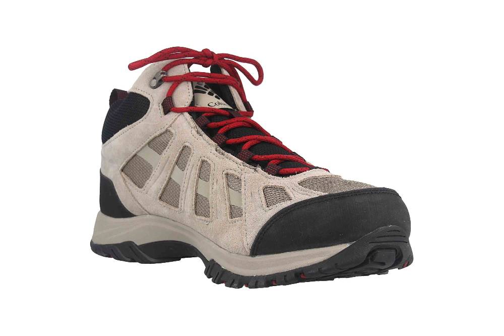 Columbia REDMOND™ III MID WATERPROOF Trekkingschuhe In Übergrößen Grau BM 0168-006 Große Herrenschuhe