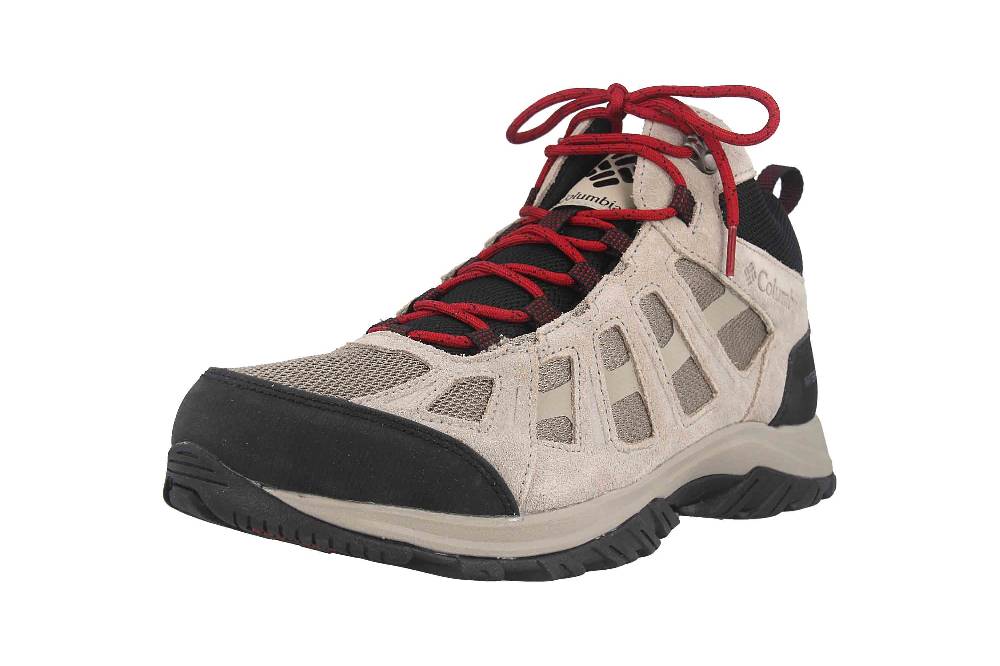 Columbia REDMOND™ III MID WATERPROOF Trekkingschuhe In Übergrößen Grau BM 0168-006 Große Herrenschuhe