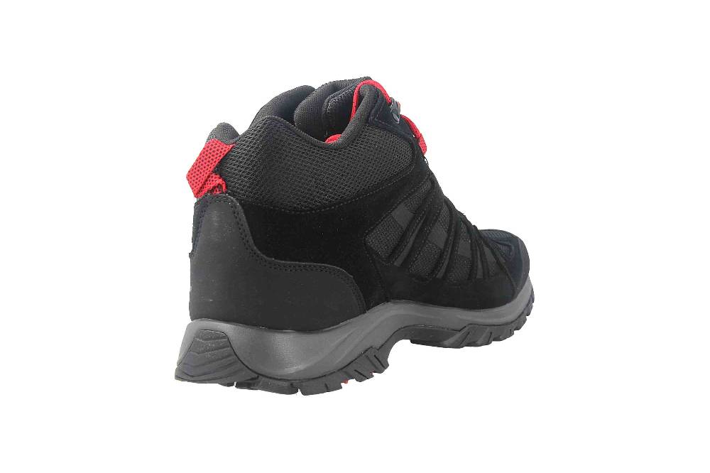 Columbia REDMOND™ III MID WATERPROOF Trekkingschuhe In Übergrößen Schwarz BM 0168-010 Große Herrenschuhe