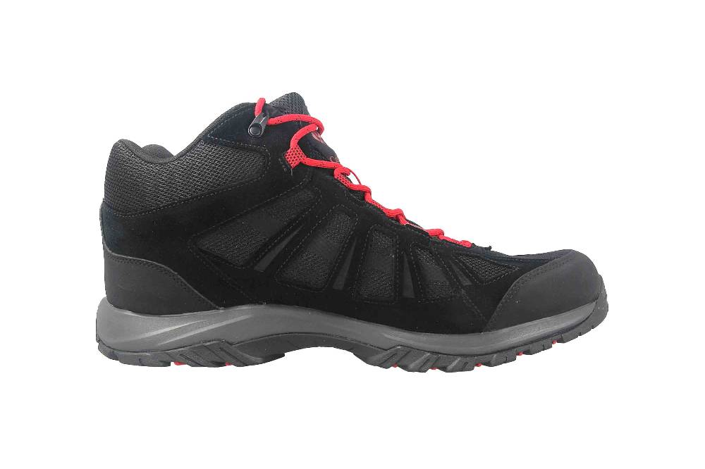 Columbia REDMOND™ III MID WATERPROOF Trekkingschuhe In Übergrößen Schwarz BM 0168-010 Große Herrenschuhe