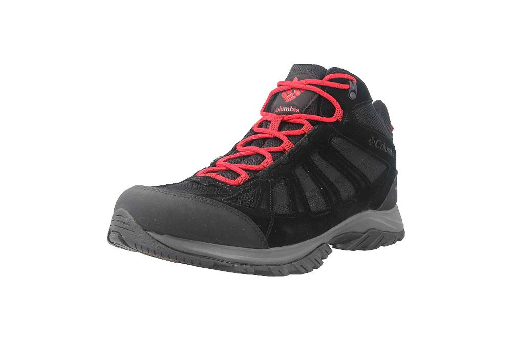 Columbia REDMOND™ III MID WATERPROOF Trekkingschuhe In Übergrößen Schwarz BM 0168-010 Große Herrenschuhe