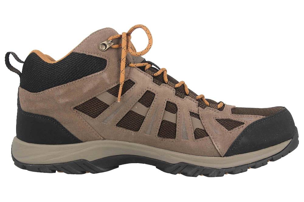 Columbia REDMOND™ III MID WATERPROOF Trekkingschuhe In Übergrößen Braun BM 0168-231 Große Herrenschuhe