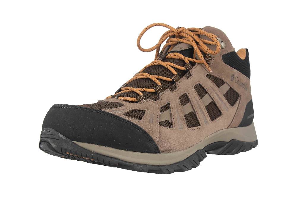 Columbia REDMOND™ III MID WATERPROOF Trekkingschuhe In Übergrößen Braun BM 0168-231 Große Herrenschuhe