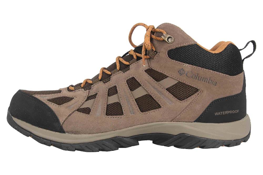 Columbia REDMOND™ III MID WATERPROOF Trekkingschuhe in Übergrößen Braun BM 0168-231 große Herrenschuhe