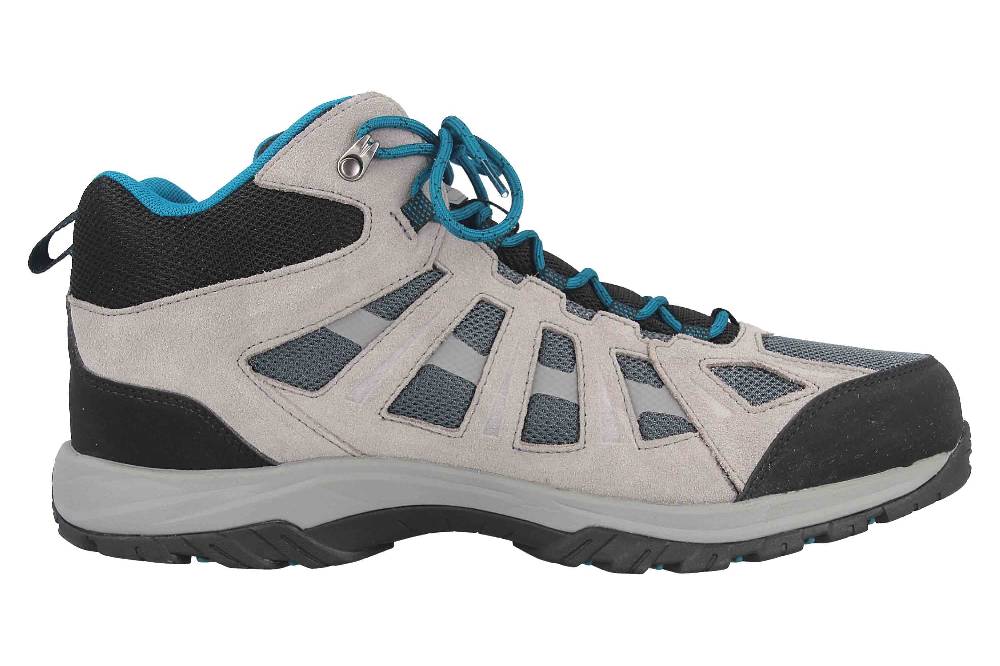 Columbia REDMOND™ III MID WATERPROOF Trekkingschuhe In Übergrößen Grau BM 0168-053 Große Herrenschuhe
