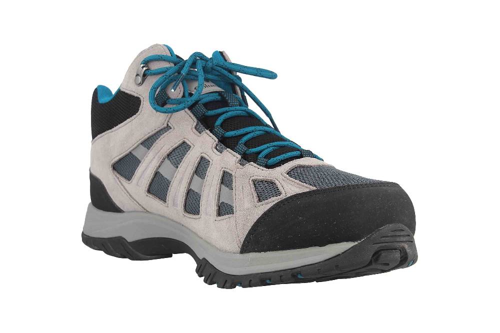 Columbia REDMOND™ III MID WATERPROOF Trekkingschuhe In Übergrößen Grau BM 0168-053 Große Herrenschuhe