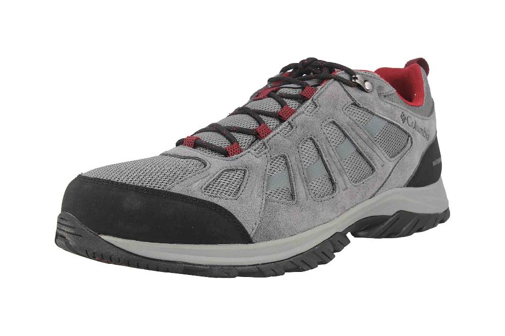 Columbia REDMOND™ III WATERPROOF Trekkingschuhe In Übergrößen Grau BM 0169-033 Große Herrenschuhe