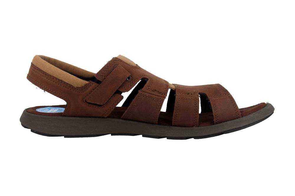 Columbia SALERNO Sandalen In Übergrößen Braun BM 1002-256 Große Herrenschuhe