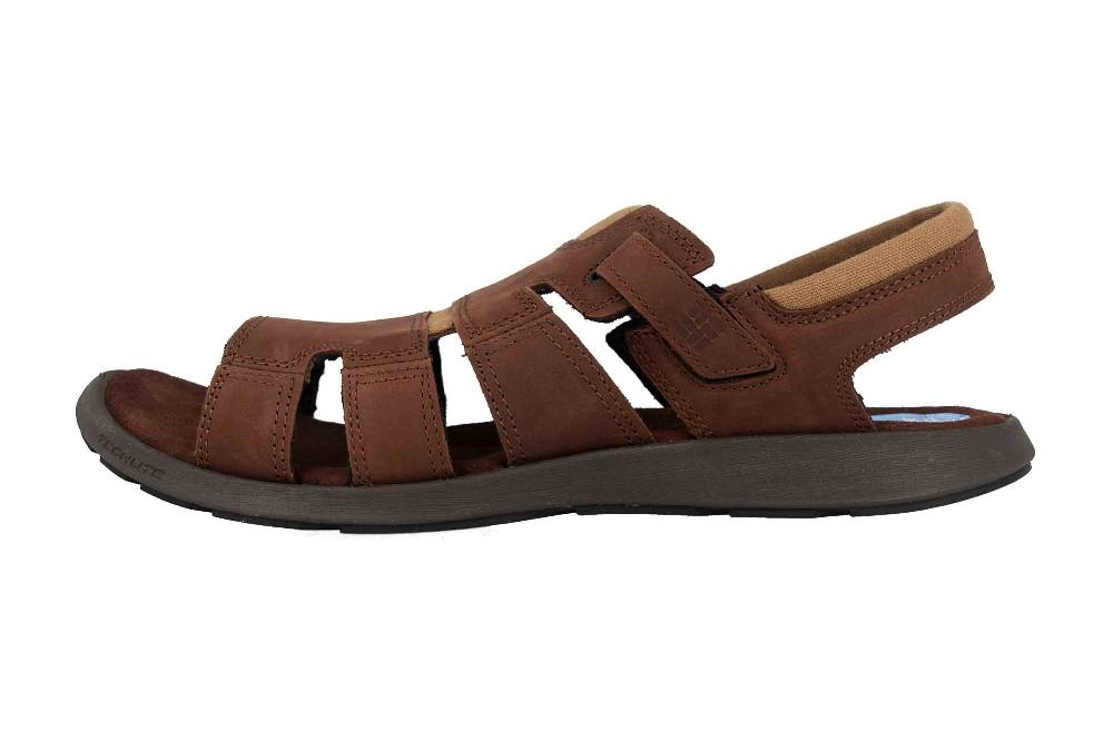 Columbia SALERNO Sandalen in Übergrößen Braun BM 1002-256 große Herrenschuhe