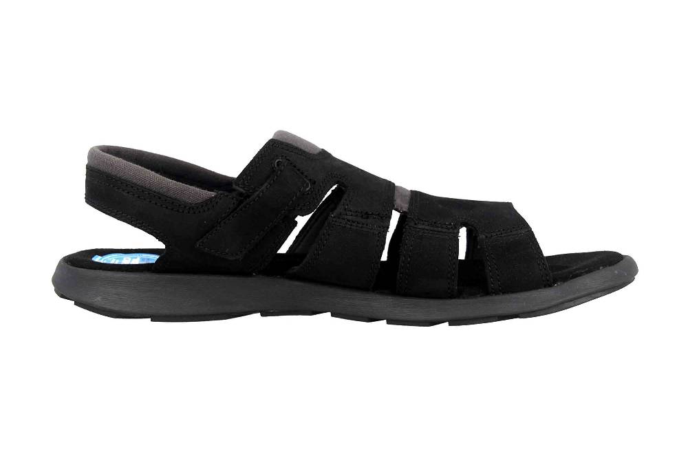 Columbia SALERNO Sandalen In Übergrößen Schwarz BM 1002-010 Große Herrenschuhe