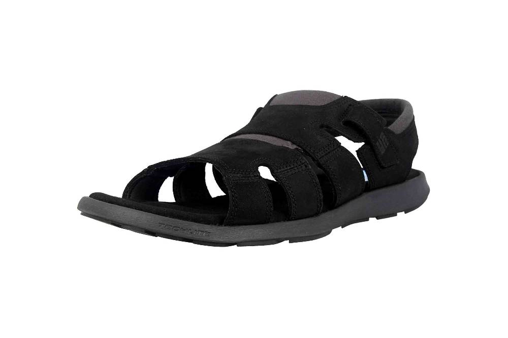 Columbia SALERNO Sandalen In Übergrößen Schwarz BM 1002-010 Große Herrenschuhe