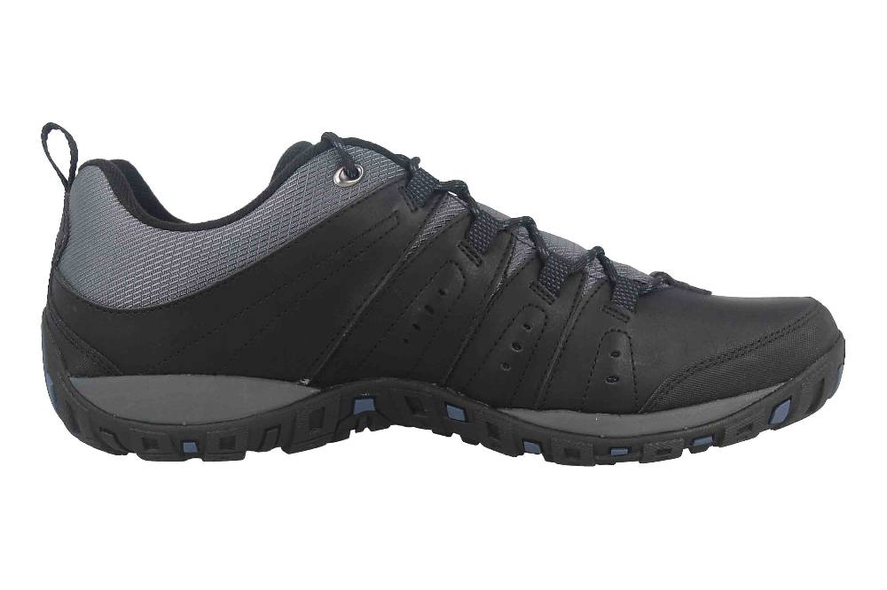 Columbia Woodburn II WP - Black Trekkingschuhe In Übergrößen Schwarz BM 3924-054/Damen Große Damenschuhe