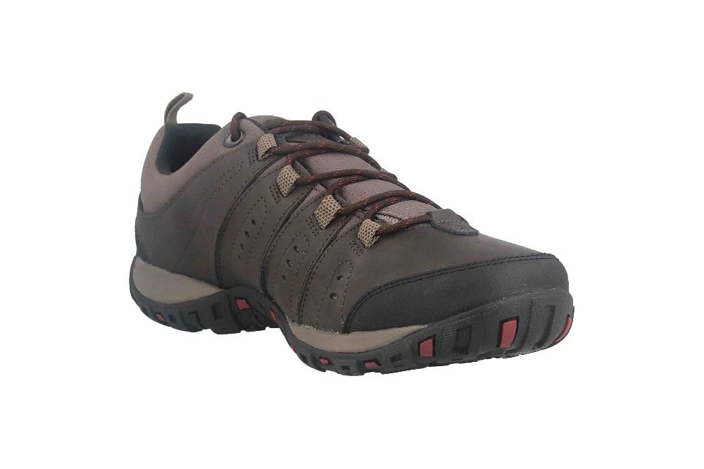 Columbia WOODBURN™ II Trekkingschuhe In Übergrößen Braun BM 3923-231 Große Herrenschuhe