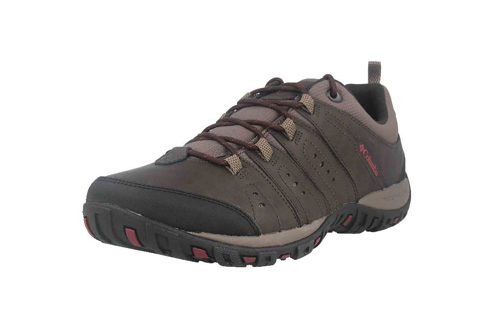 Columbia WOODBURN™ II Trekkingschuhe In Übergrößen Braun BM 3923-231 Große Herrenschuhe