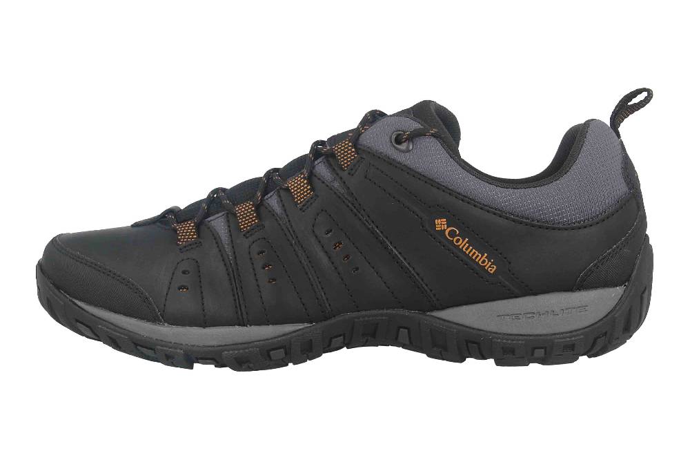 Columbia WOODBURN™ II Trekkingschuhe in Übergrößen Schwarz BM 3923-010 große Herrenschuhe