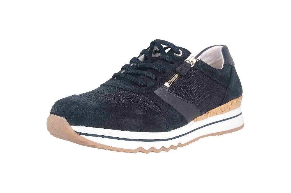 Comfortabel Halbschuhe In Übergrößen Blau 950187-05 Große Damenschuhe