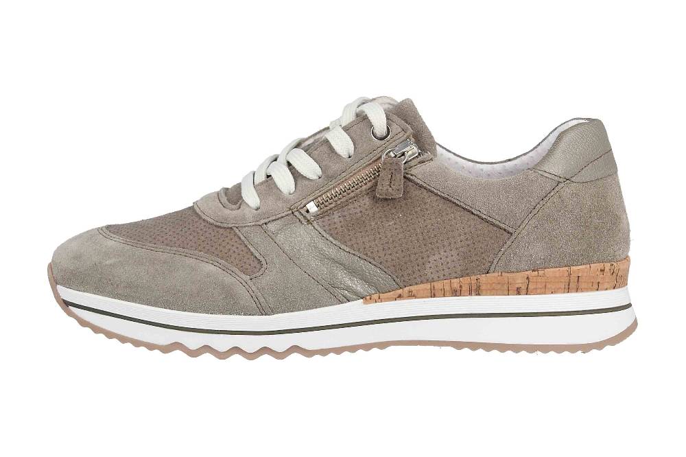 Comfortabel Halbschuhe in Übergrößen Grün 950187-07 große Damenschuhe