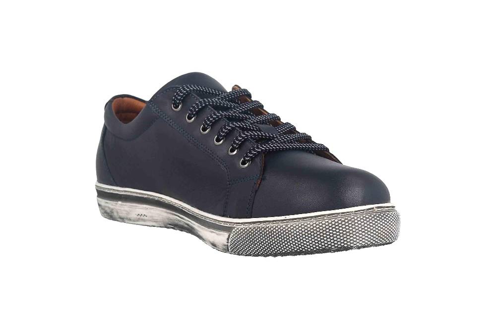 Cosmos Comfort Halbschuhe In Übergrößen Blau 6167-301-820 Große Damenschuhe