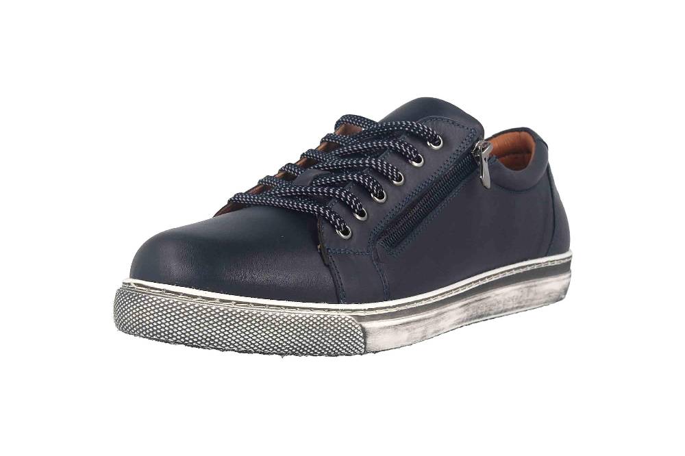 Cosmos Comfort Halbschuhe In Übergrößen Blau 6167-301-820 Große Damenschuhe
