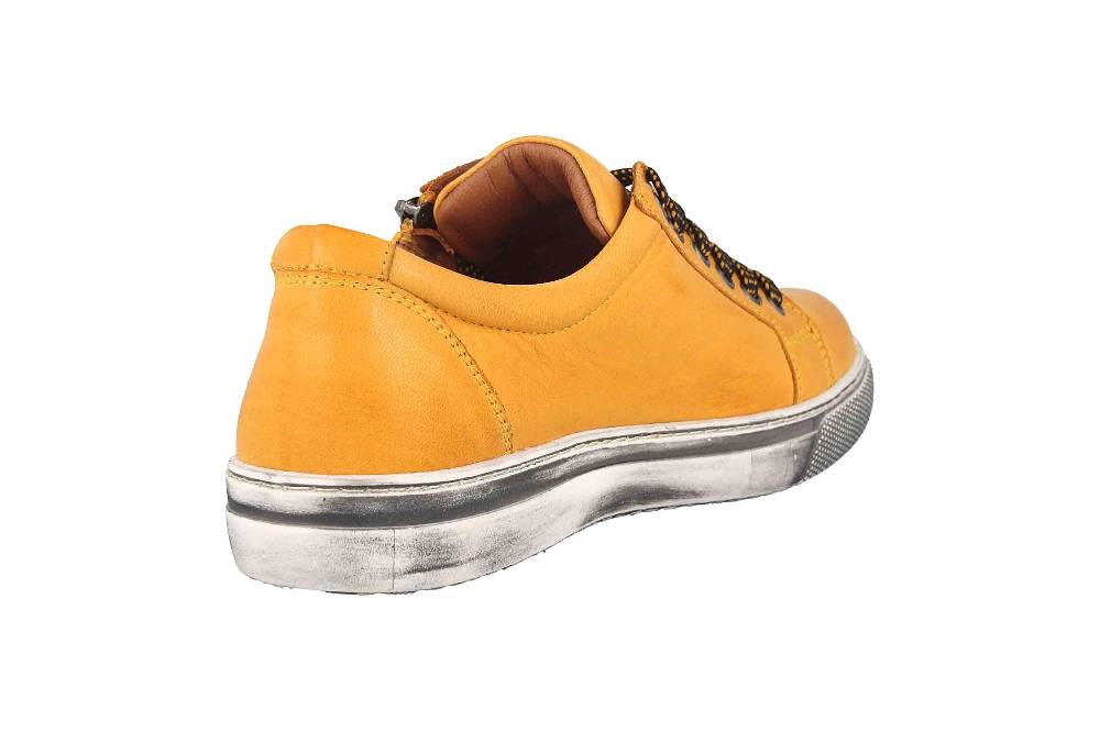 Cosmos Comfort Halbschuhe In Übergrößen Gelb 6167-301-6 Große Damenschuhe