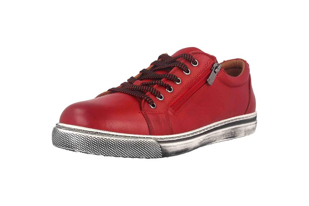 Cosmos Comfort Halbschuhe In Übergrößen Rot 6167-301-5 Große Damenschuhe