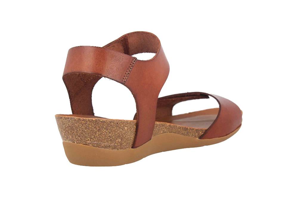 Cosmos Comfort Sandalen In Übergrößen Braun 6134-803-3 Große Damenschuhe