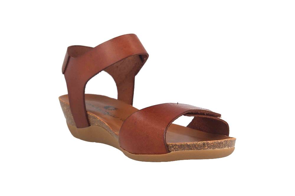 Cosmos Comfort Sandalen In Übergrößen Braun 6134-803-3 Große Damenschuhe