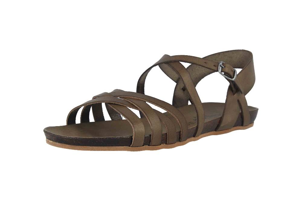 Cosmos Comfort Sandalen In Übergrößen Grün 6137-801-700 Große Damenschuhe