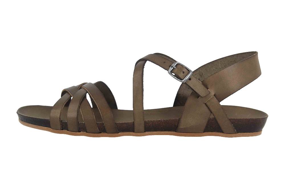 Cosmos Comfort Sandalen in Übergrößen Grün 6137-801-700 große Damenschuhe