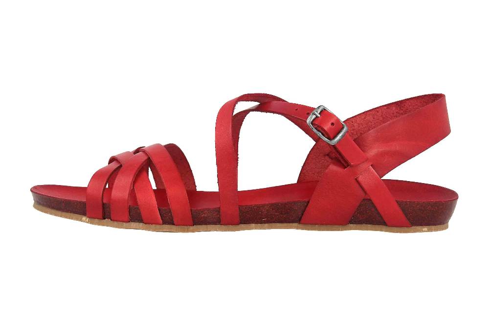 Cosmos Comfort Sandalen in Übergrößen Rot 6137-801-5 große Damenschuhe