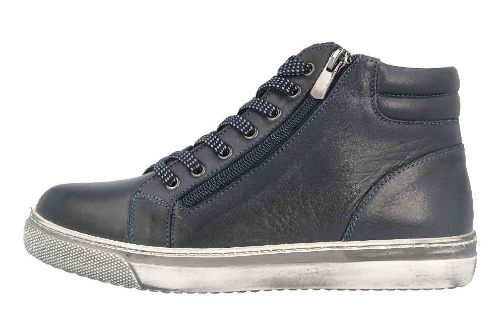 Cosmos Comfort Sneaker in Übergrößen Blau 6167-501-820 große Damenschuhe