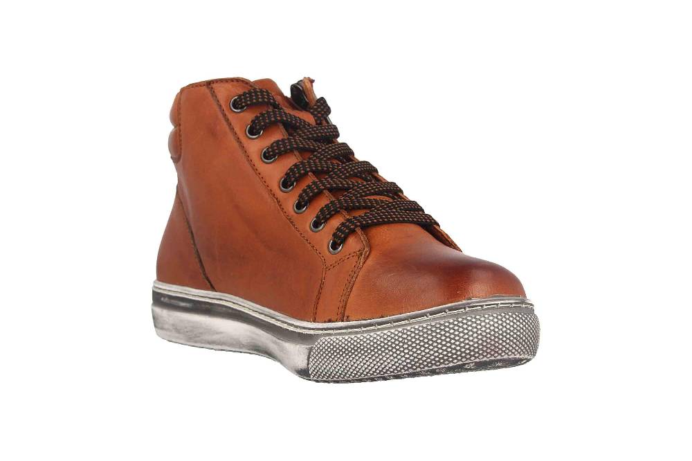 Cosmos Comfort Sneaker In Übergrößen Braun 6167-501-307 Große Damenschuhe