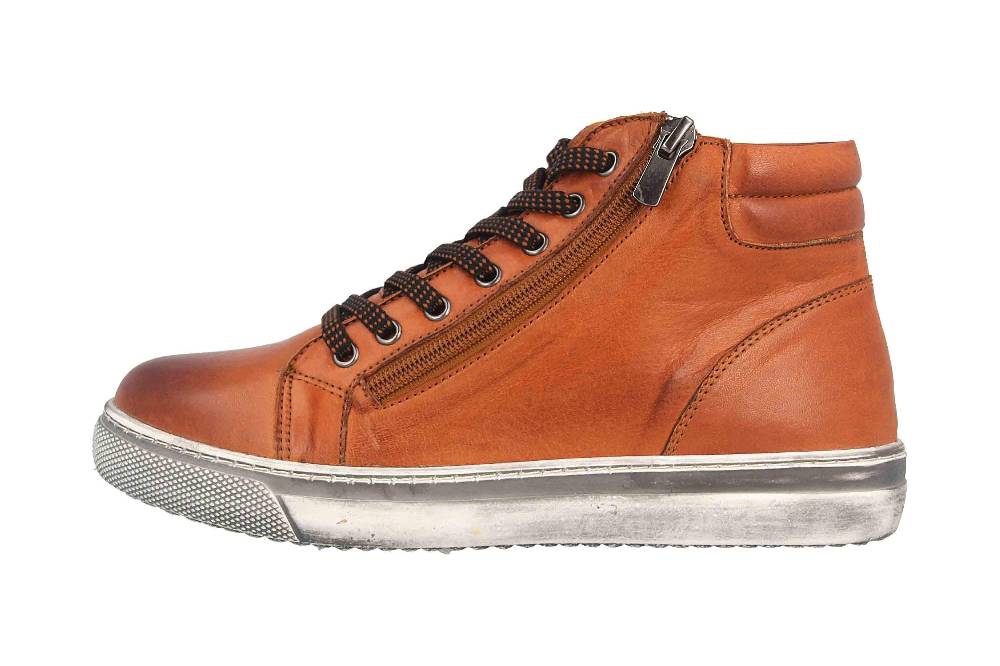 Cosmos Comfort Sneaker in Übergrößen Braun 6167-501-307 große Damenschuhe