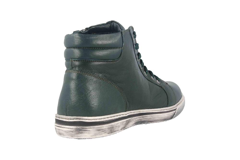 Cosmos Comfort Sneaker In Übergrößen Grün 6167-501-7 Große Damenschuhe