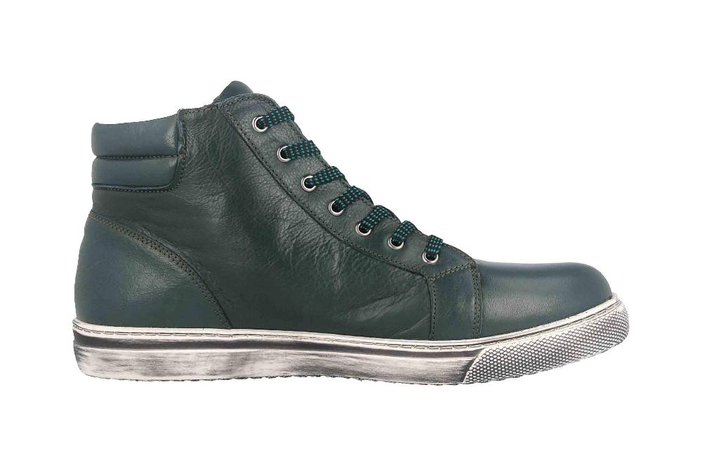 Cosmos Comfort Sneaker In Übergrößen Grün 6167-501-7 Große Damenschuhe