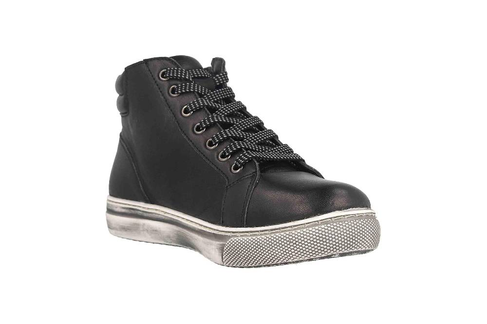 Cosmos Comfort Sneaker In Übergrößen Schwarz 6167-501-9 Große Damenschuhe