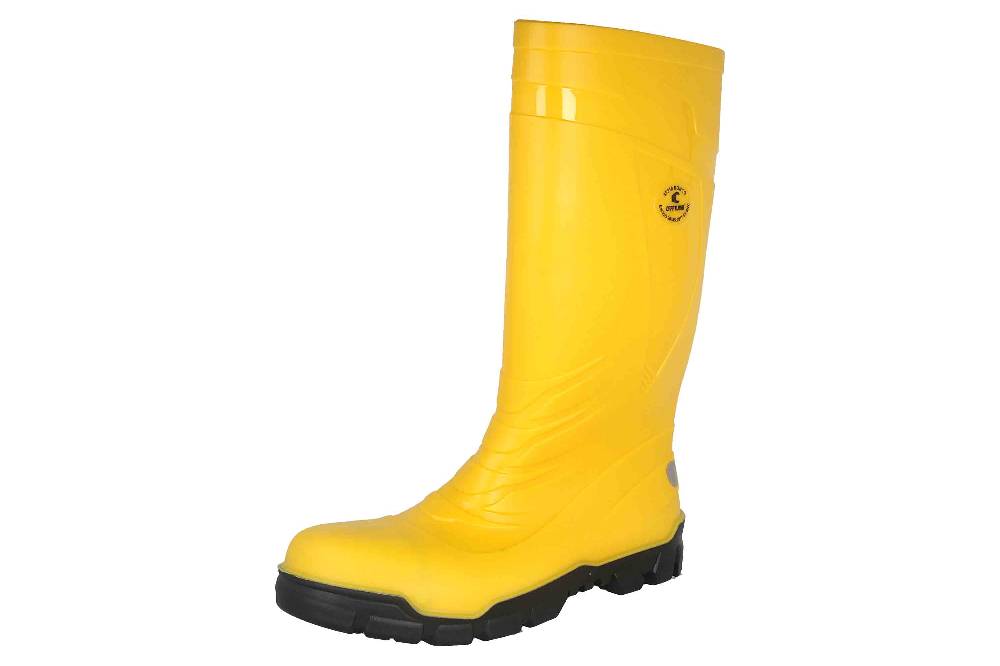 Craftland Ronco Gummistiefel - S5 Sicherheitsstiefel In Übergrößen Gelb 35310 Große Herrenschuhe