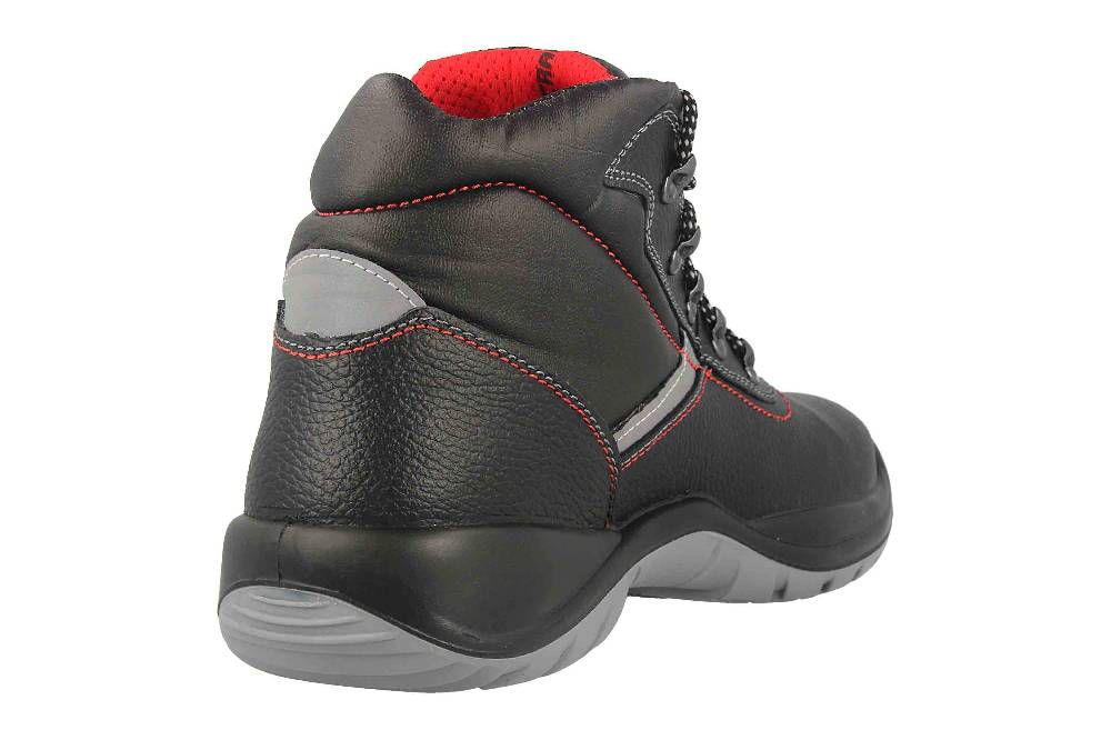 Craftland Sicherheits Boots S3 Altona Nuovo In Übergrößen Schwarz 33101 Große Herrenschuhe
