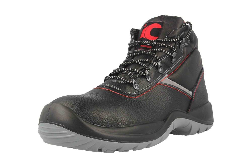 Craftland Sicherheits Boots S3 Altona Nuovo In Übergrößen Schwarz 33101 Große Herrenschuhe